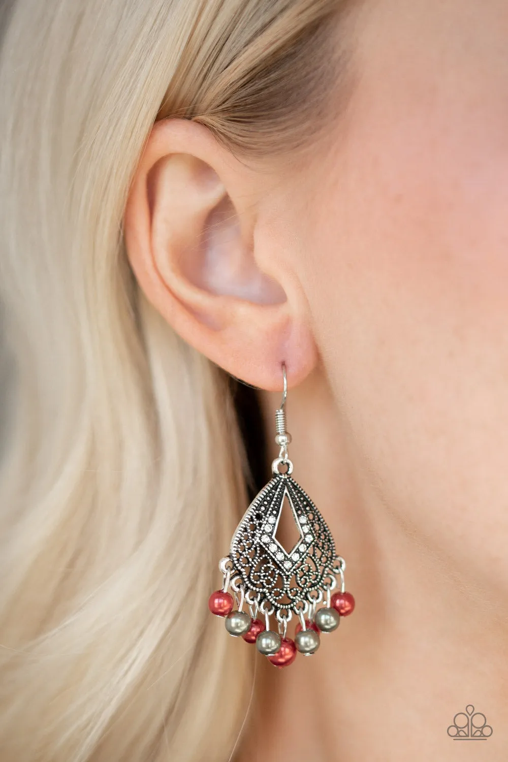 Gracefully Gatsby - Multi Earring