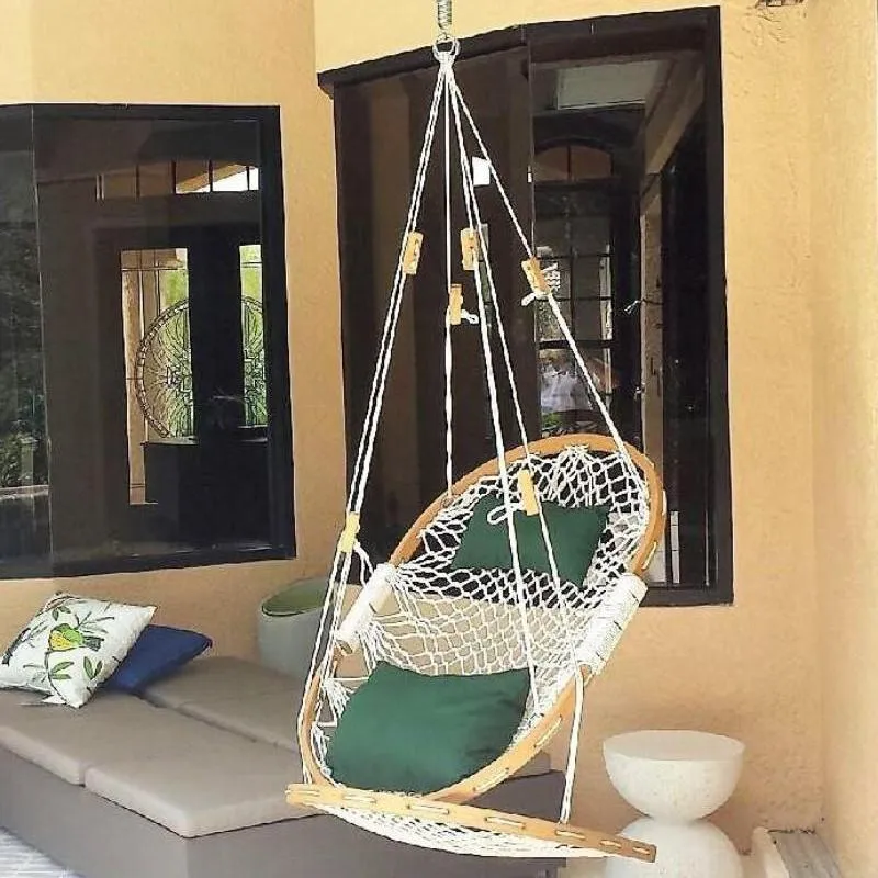 HAMMOCK CHAIR SWING WITH FOOTREST - KING