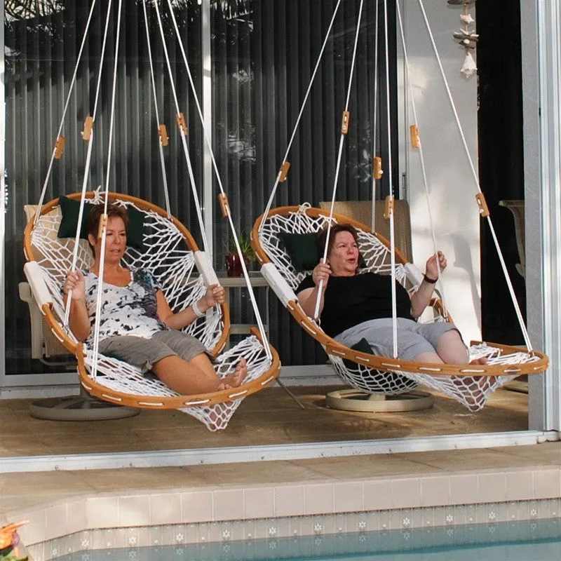 HAMMOCK CHAIR SWING WITH FOOTREST - KING