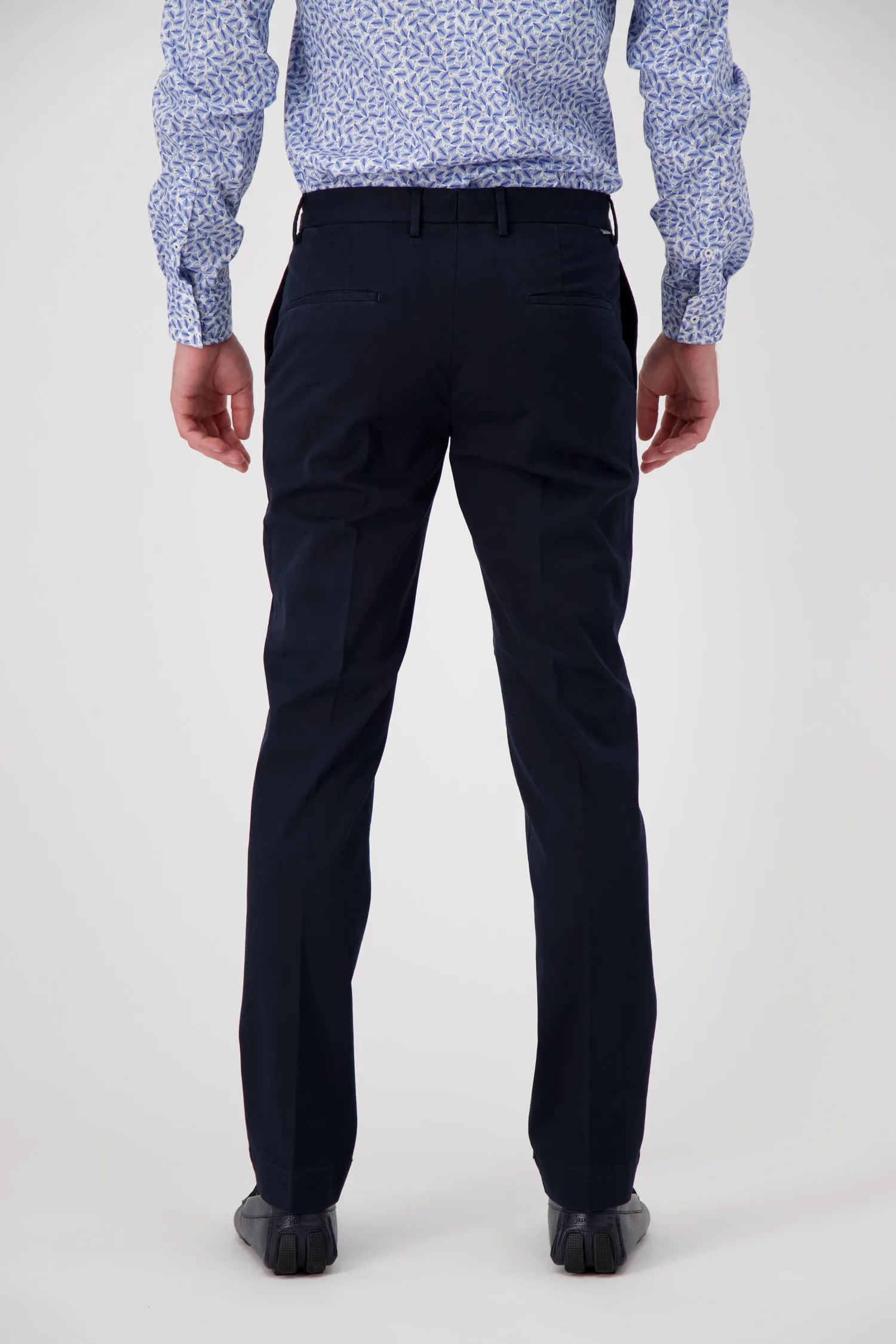 Incotex Navy Trousers