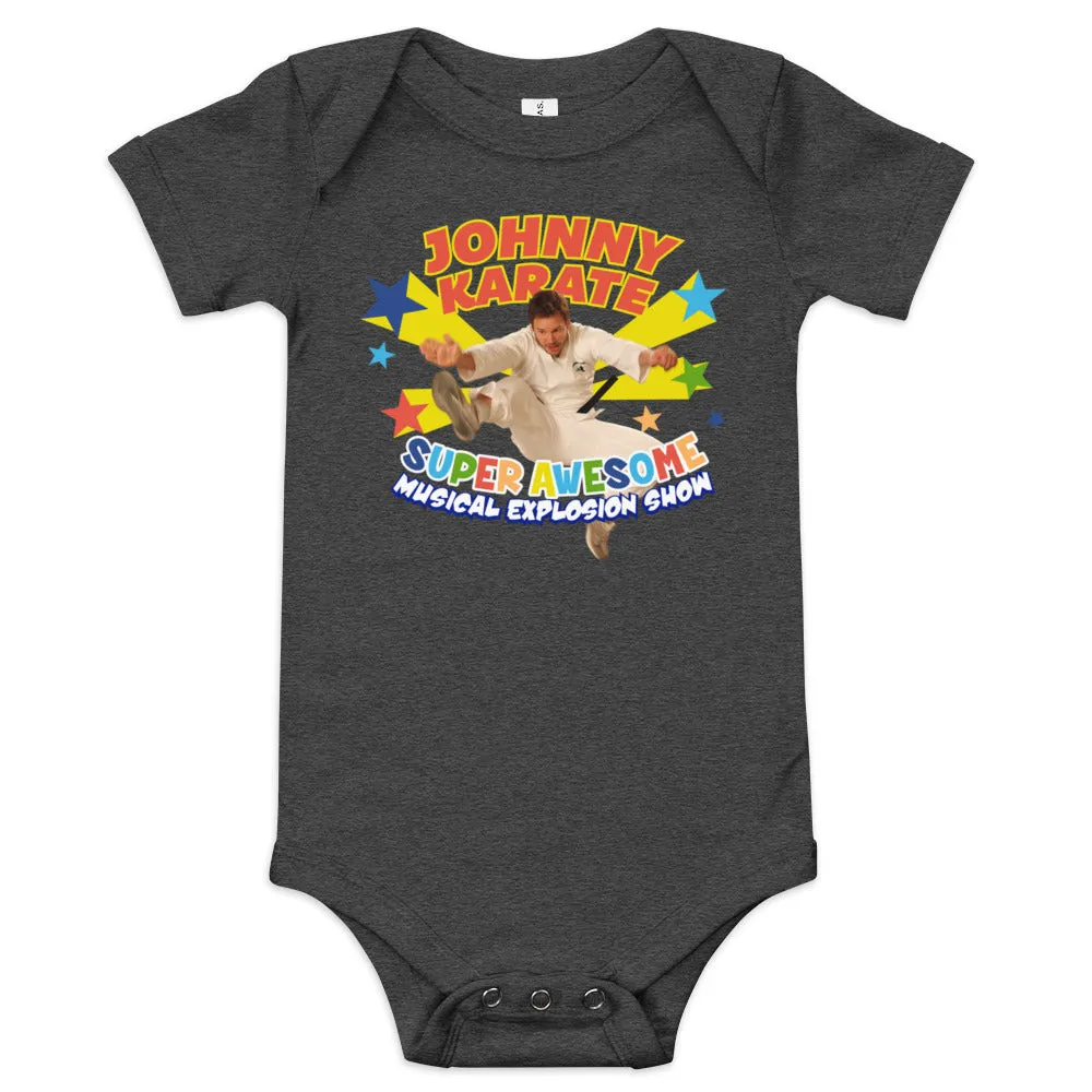 Johnny Karate Pratt Logo - Baby Onesie