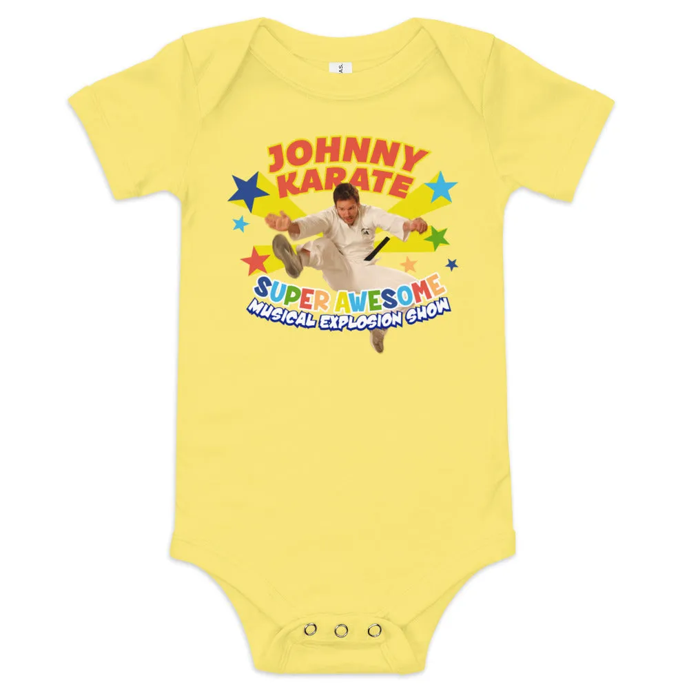 Johnny Karate Pratt Logo - Baby Onesie