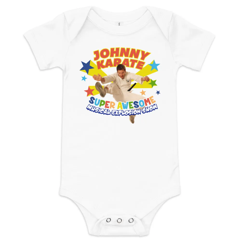 Johnny Karate Pratt Logo - Baby Onesie