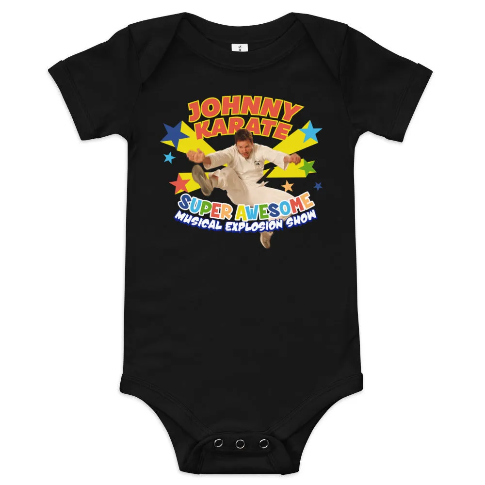 Johnny Karate Pratt Logo - Baby Onesie