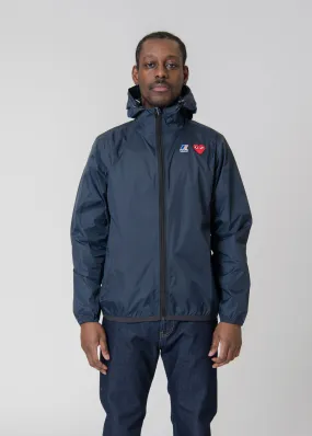 K-WAY Full-Zip Packable Jacket Navy J501-1