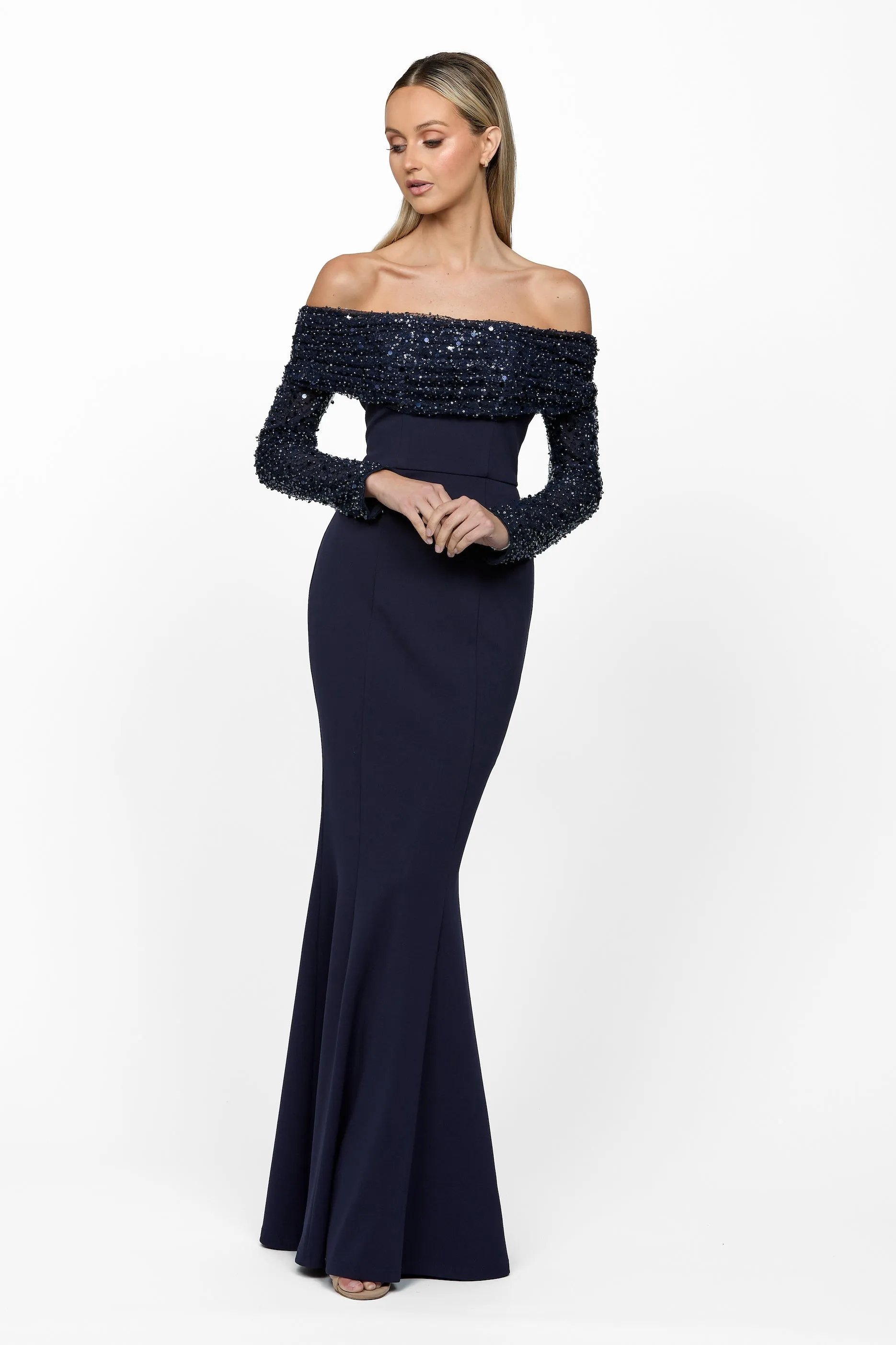 Kiara Long Sleeve Gown