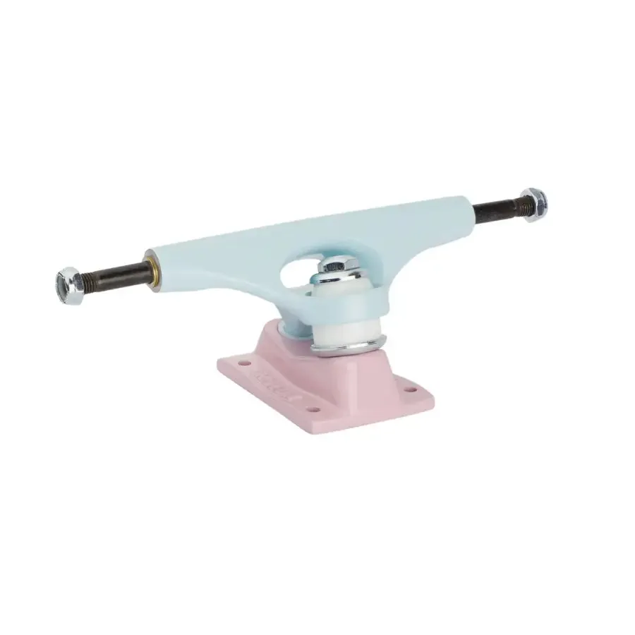 Krux K5 Pale Blue / Pink DLK Skateboarding Trucks (Sold as Single Truck)