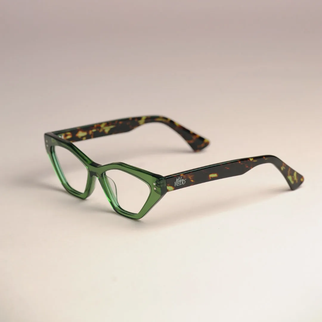 Ladybug Green Eyeglasses