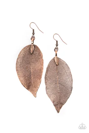 Leafy Legacy - Copper Earring