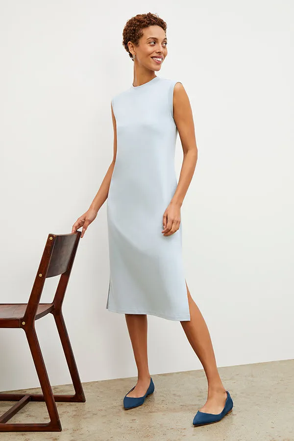 Lou Dress - Pima Cotton :: Sky Blue