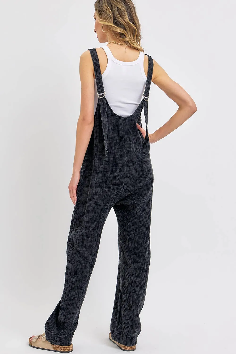 Lounge Mineral Washed Jumpsuit