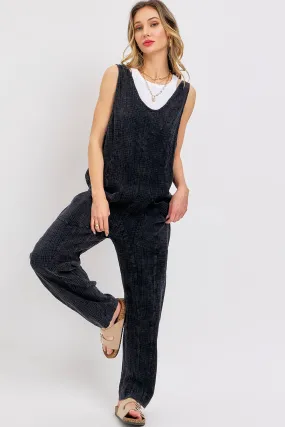 Lounge Mineral Washed Jumpsuit