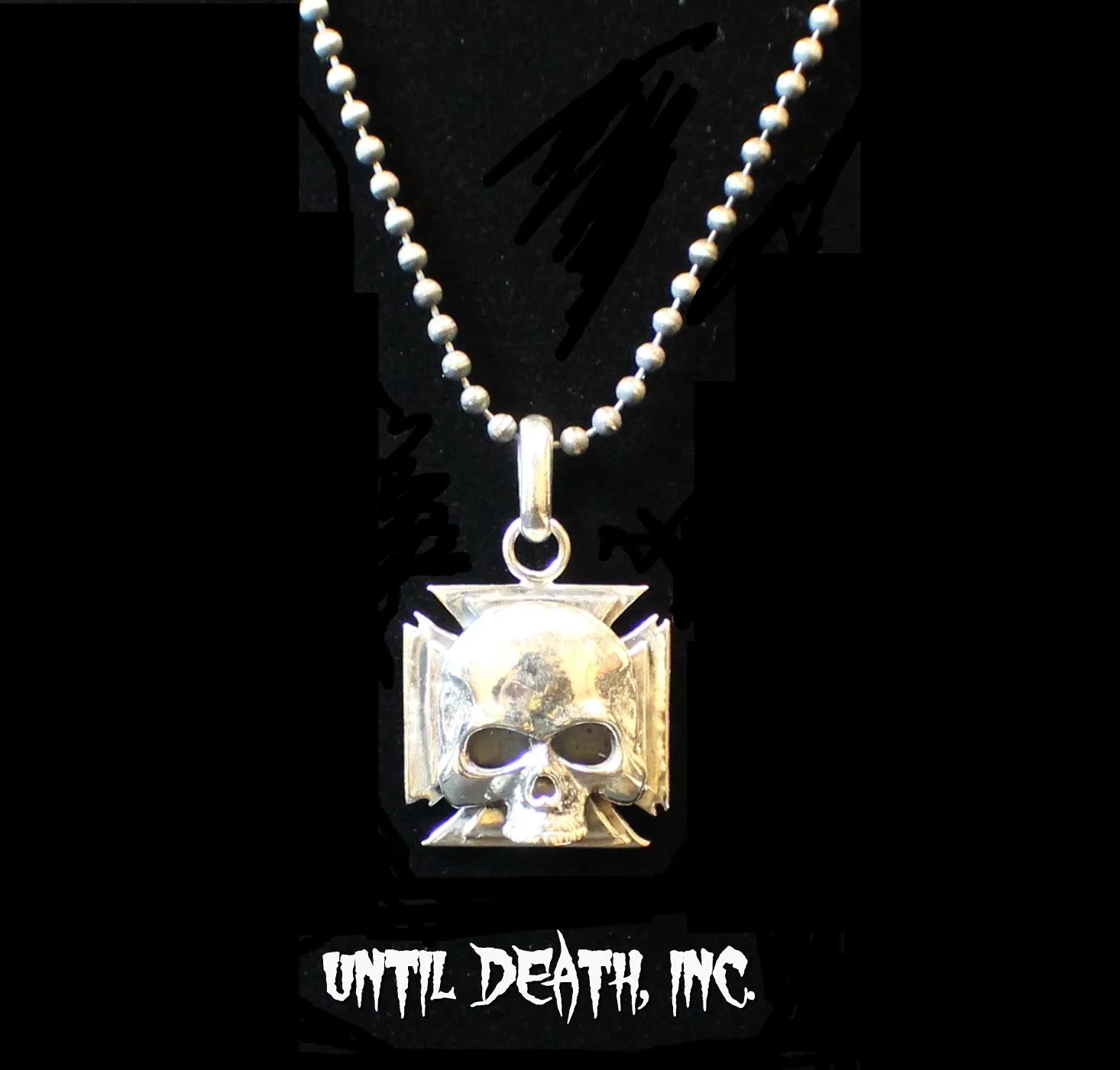 Maltese Cross & Skull-UDINC0102