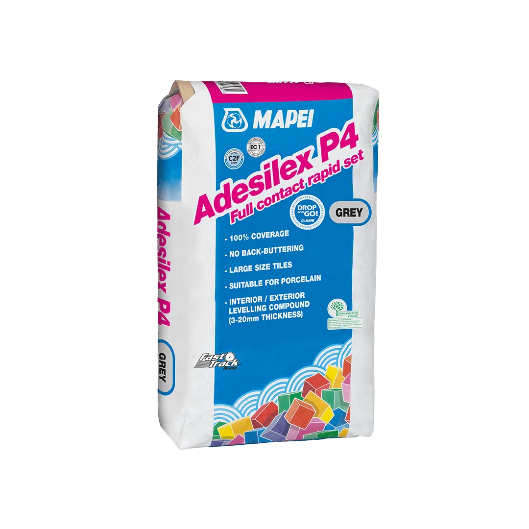 Mapei Adesilex P4 Grey Floor Tile Adhesive 20kg