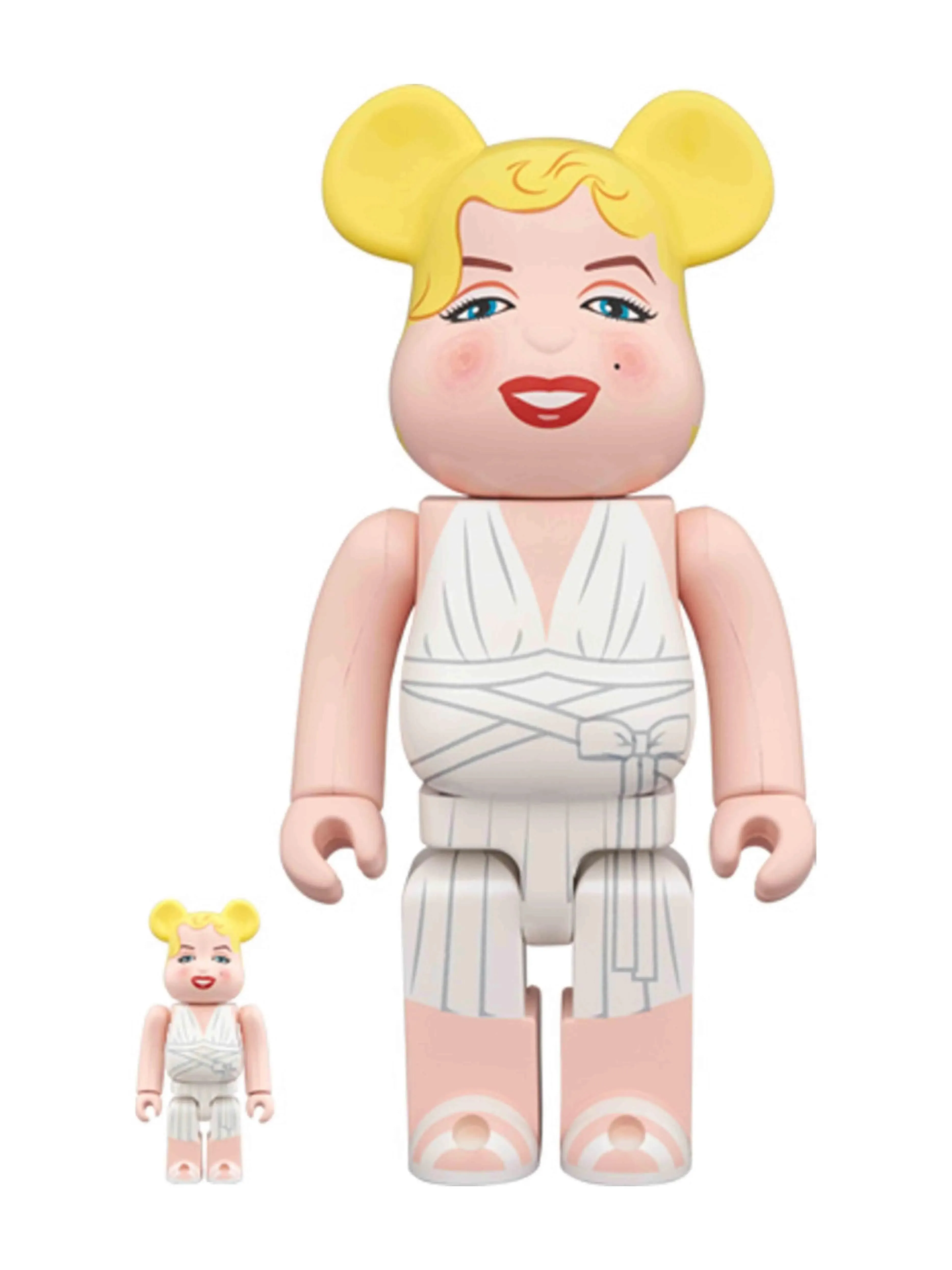 Medicom Toy Be@arbrick Marilyn Monroe 100% & 400% SET