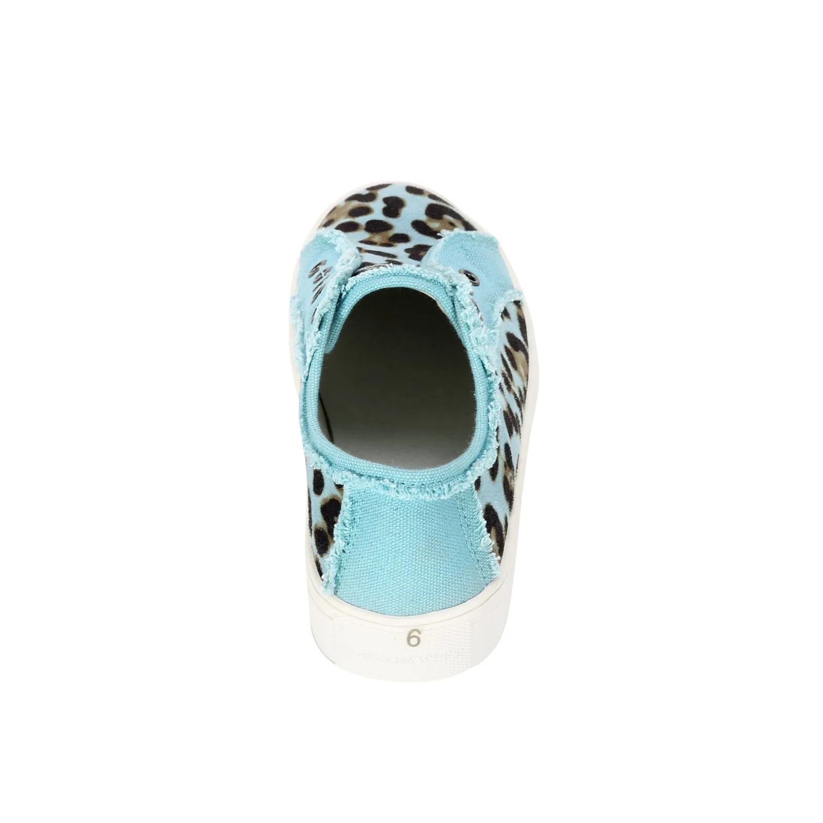 Montana West Leopard Hair-On Canvas Shoes