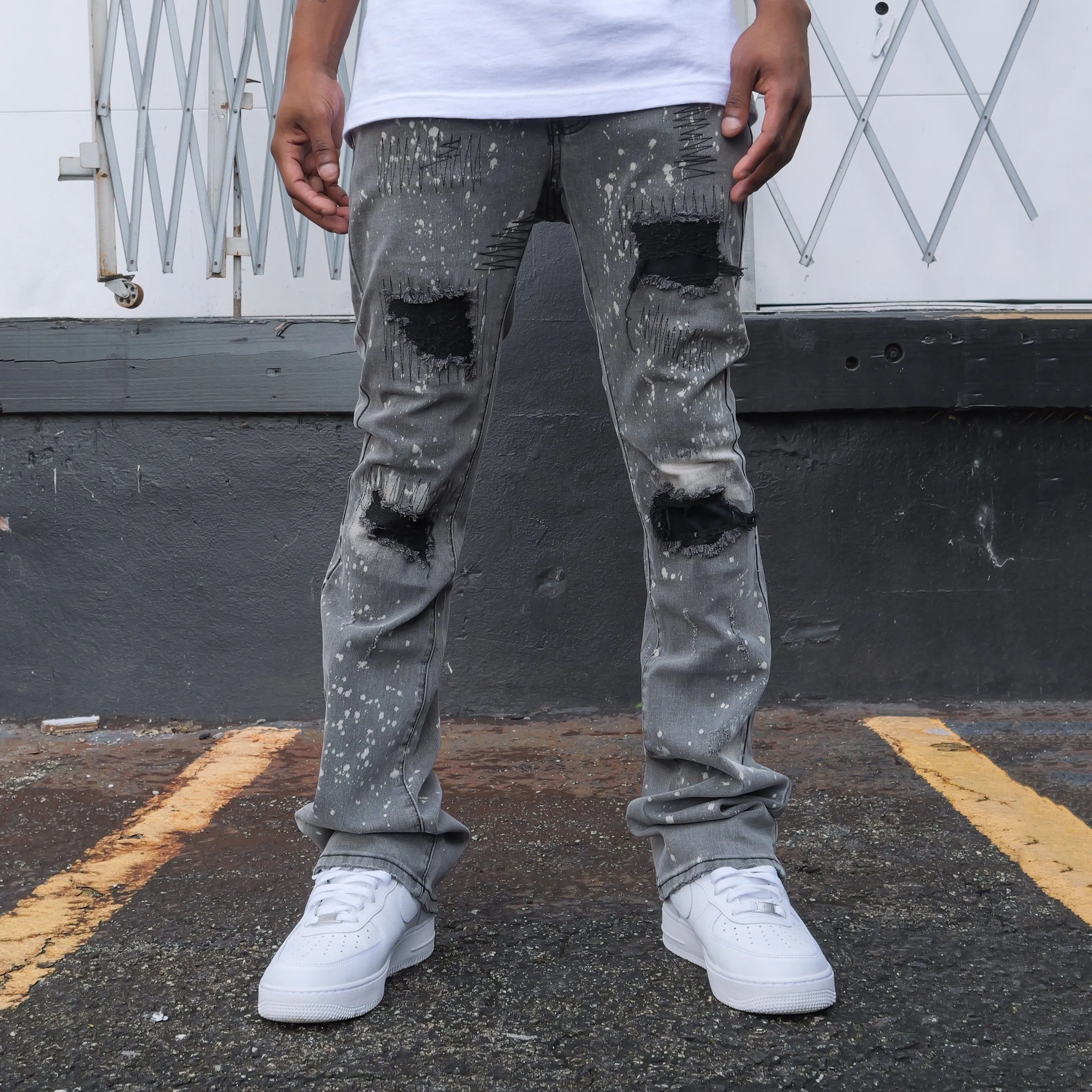 MOONROCK FLARED DENIM