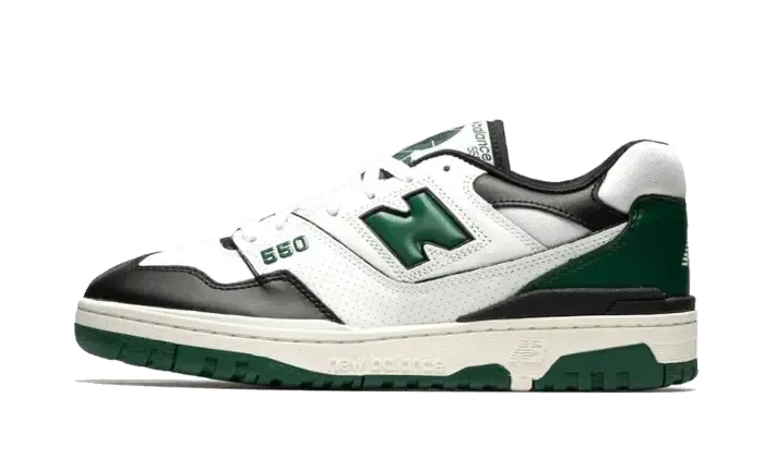 New Balance 550 White Green Black