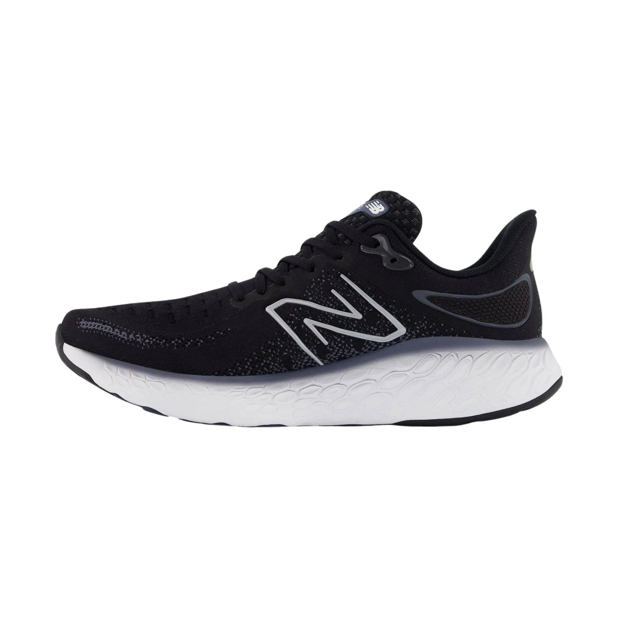 New Balance Men's Fresh Foam 1080v12 Running Shoes - Black/Thunder/White