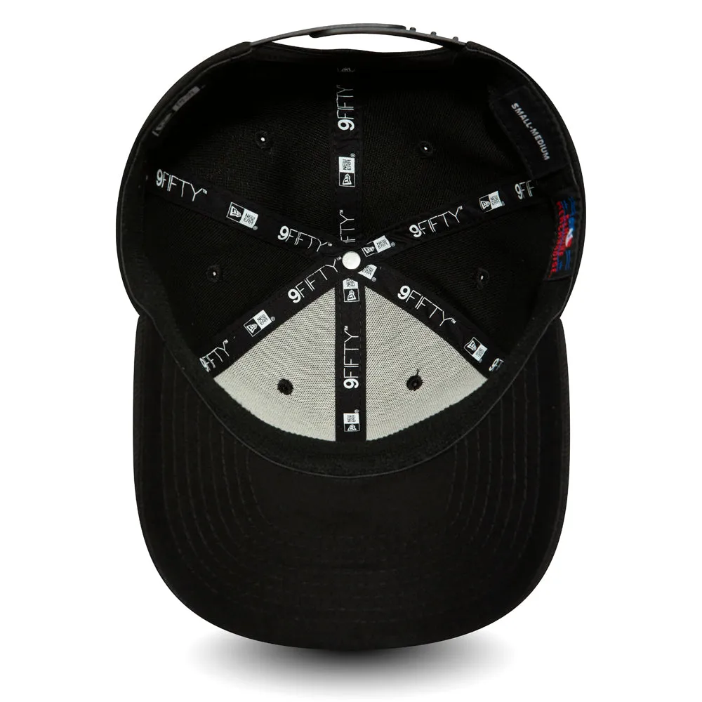 NEW ERA Chicago Bulls Black 9FIFTY Stretch Snap Cap