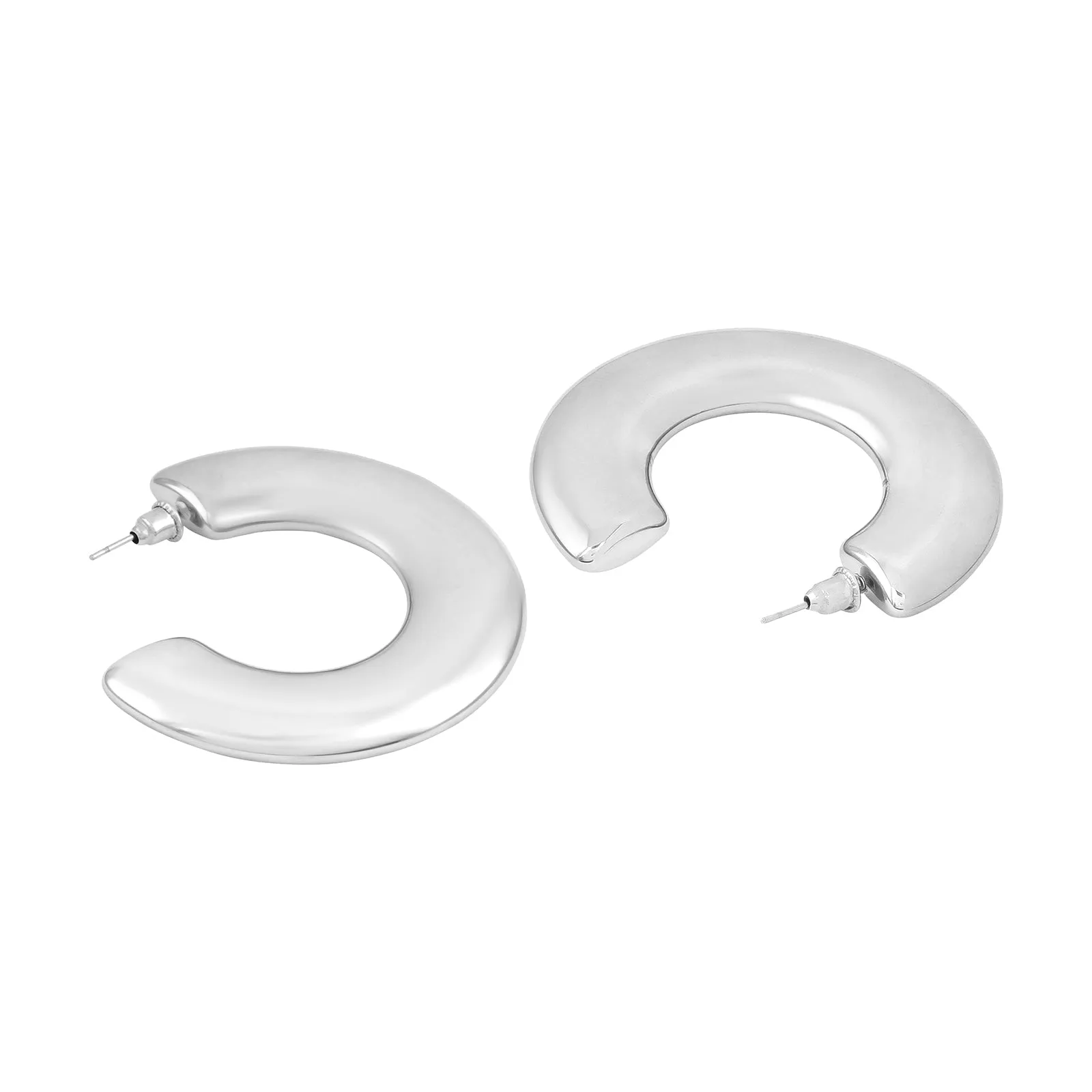 Olympias Silver Earrings