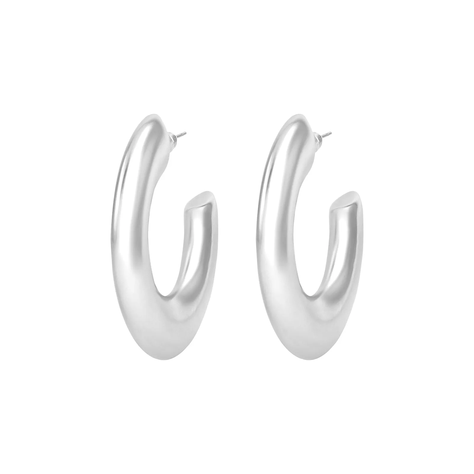 Olympias Silver Earrings