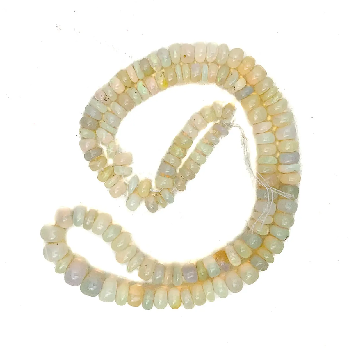 Opal Graduated 5-8mm Rondelle Bead Strand