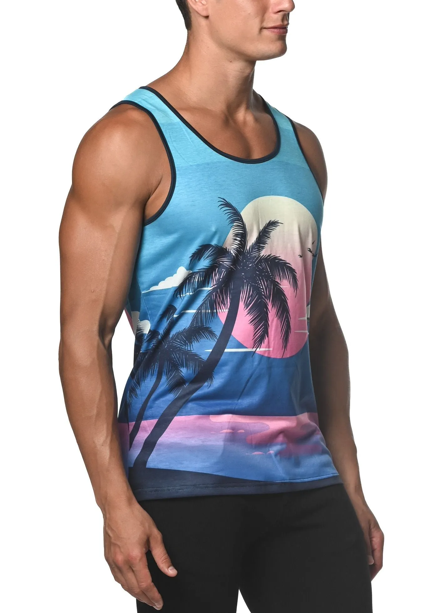 PALM BEACH JERSEY TANK