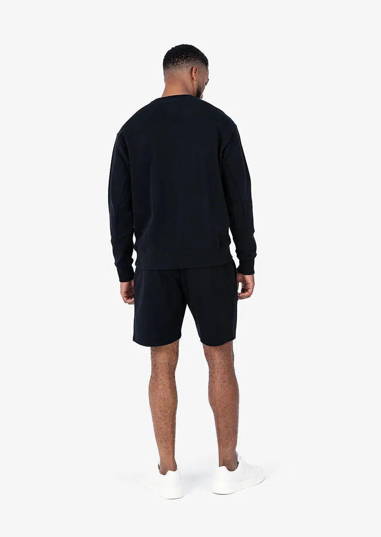 Premium Textured Short Black