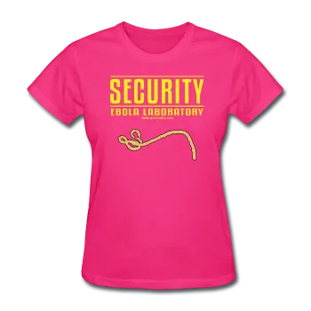 "Security Ebola Laboratory" - Women's T-Shirt