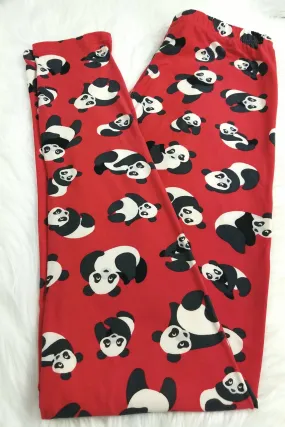 Red Panda Leggings