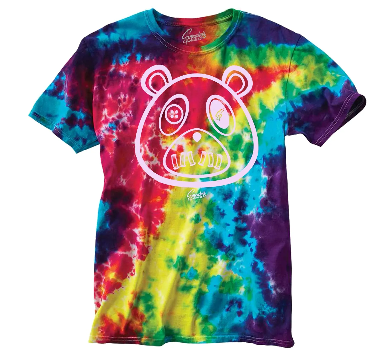 Retro 1 Balvin ST Bear Tie Dye Shirt