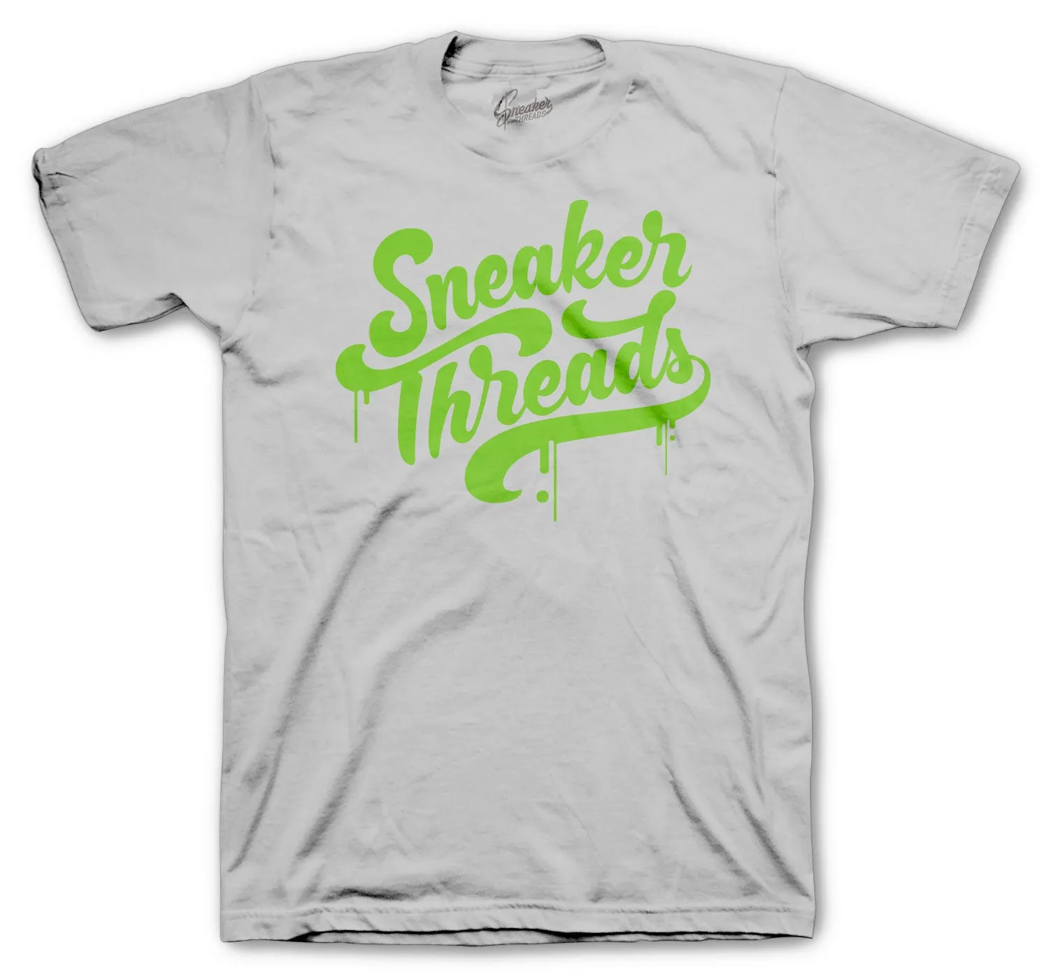 Retro 5 Green Bean Shirt - ST Drip - Grey