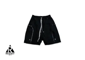 Rick Owens Bauhaus Bela Shorts Lido SS24 Black