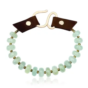 Rooted in Love: Prehnite Bracelet