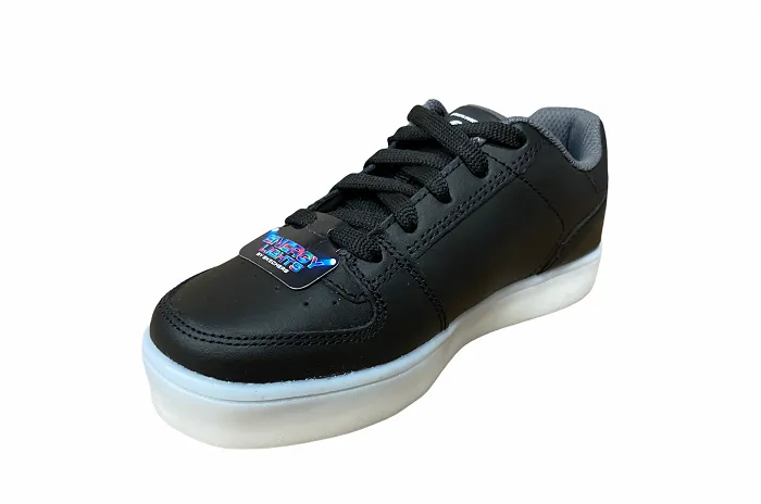 Skechers children's sneakers shoe with lights S Llight Energy Lights Elate 90601L BLK black