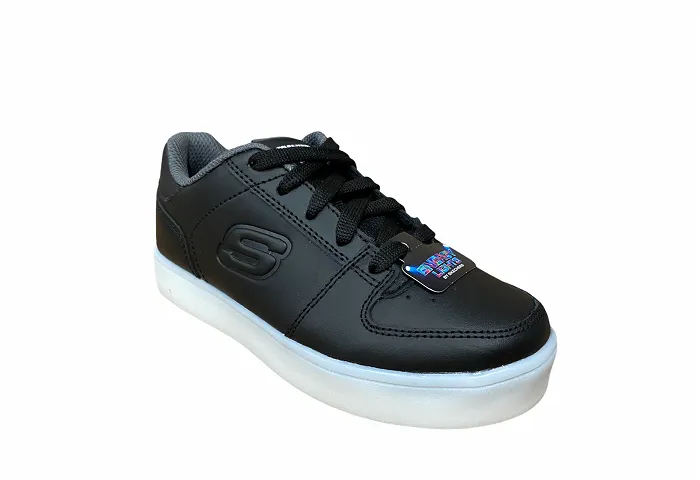 Skechers children's sneakers shoe with lights S Llight Energy Lights Elate 90601L BLK black