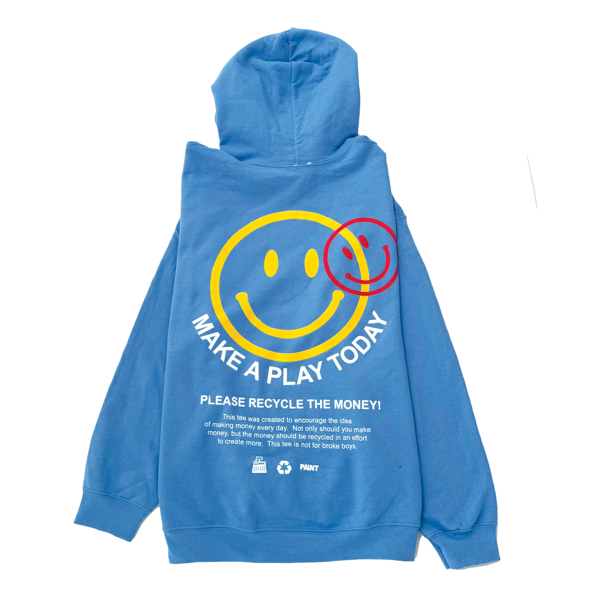 Sky Blue  Make A Play Hoodie