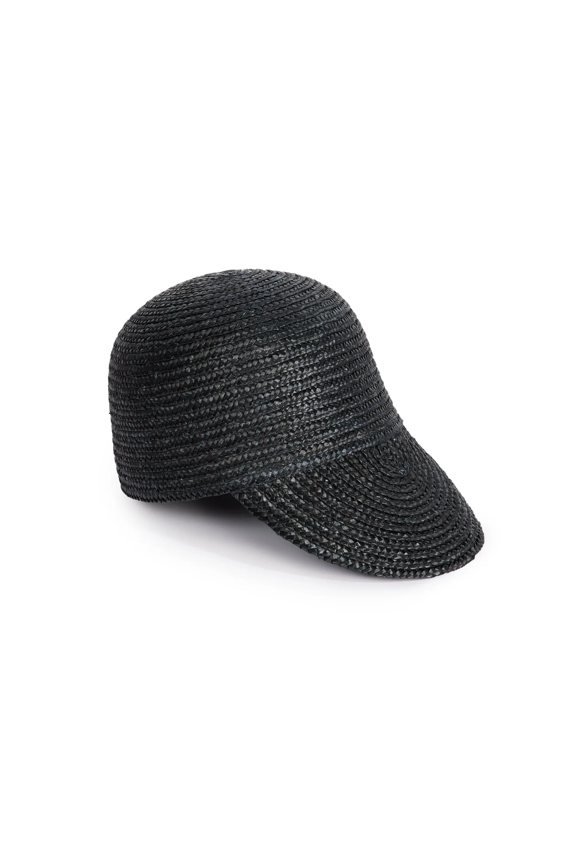 Straw Baseball Cap º Black