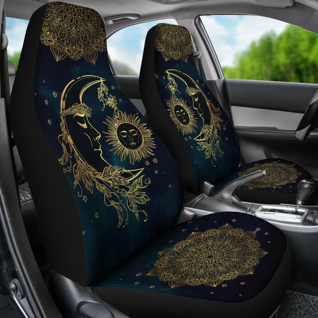 Sun Moon Car Seat Covers