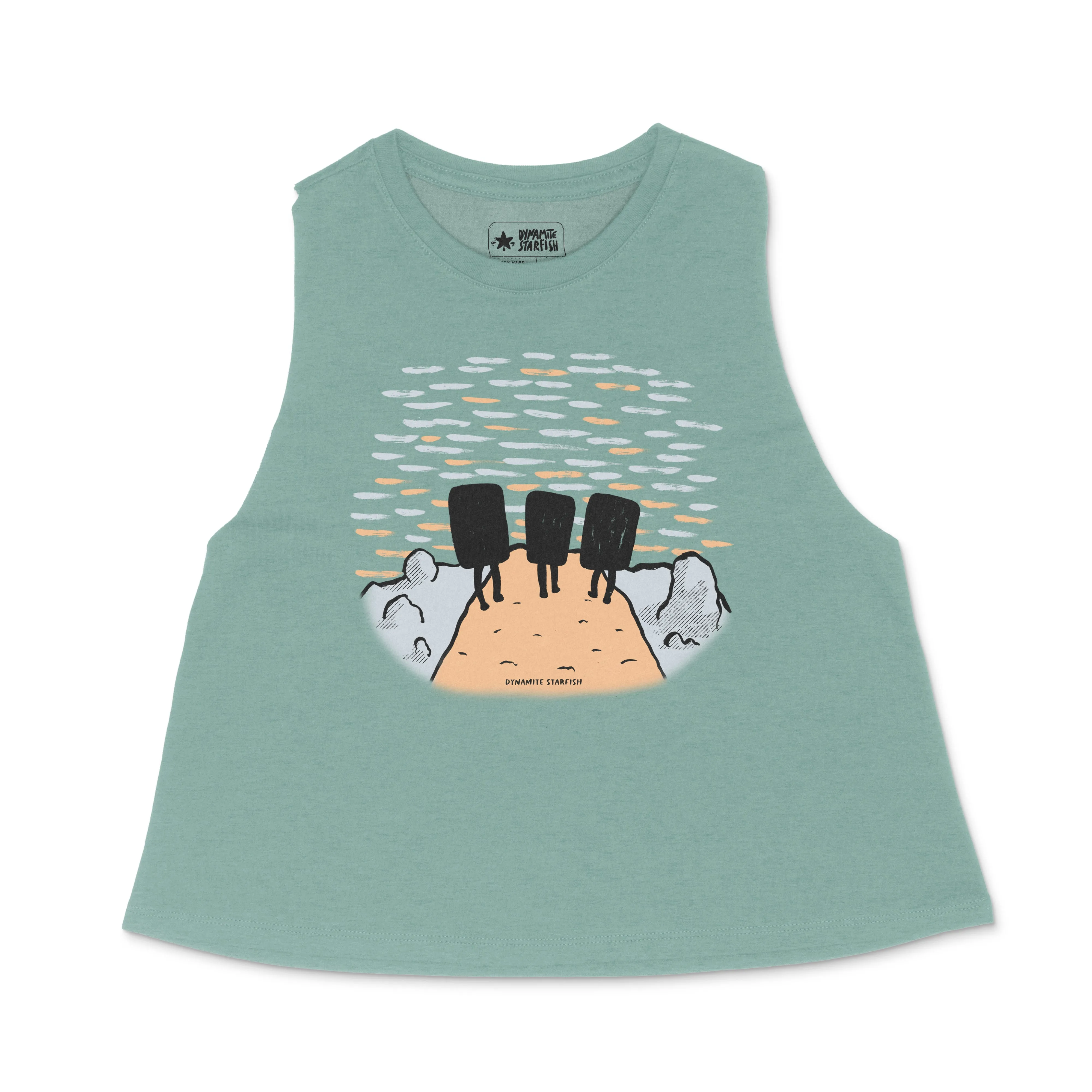 Sunset Boulderers Women’s Crop Tank