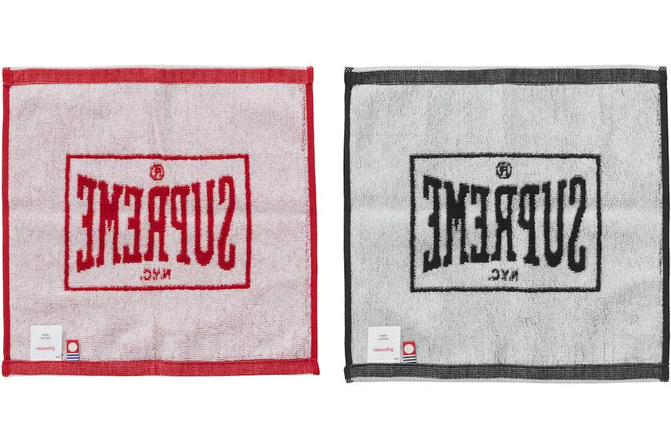 Supreme Square Mini Towels (Set of 2) Multicolor