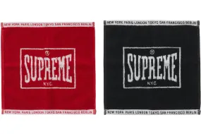 Supreme Square Mini Towels (Set of 2) Multicolor