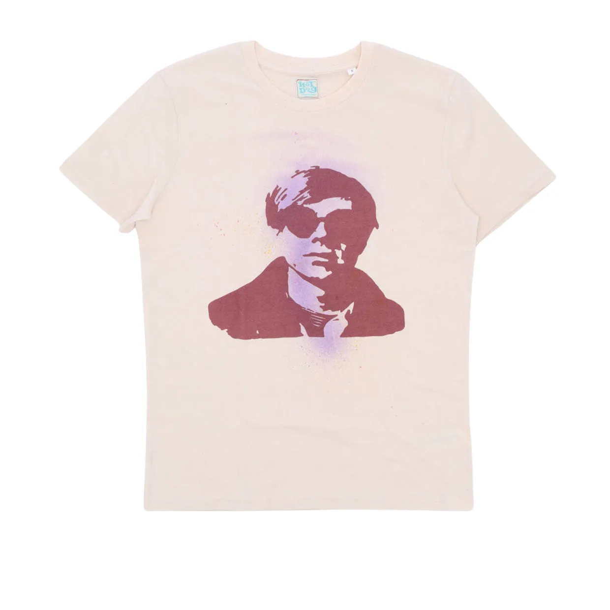 T-shirt Uomo Mr. Hot Dog Andy Warhol Bianco Panna