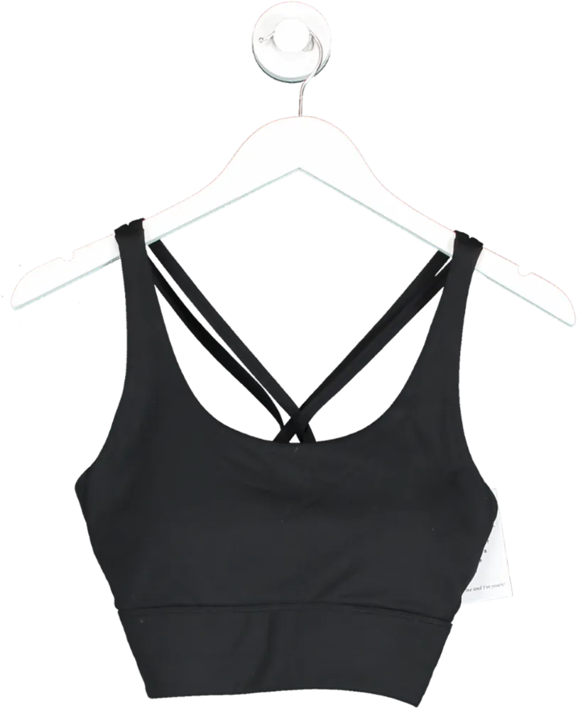 TALA Black Skinluxe Tank Sports Bra UK XL