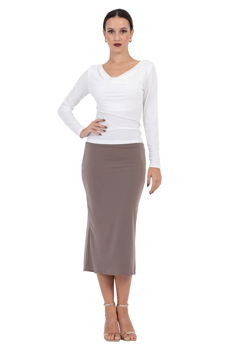 Tango Skirt With Center Back Slit