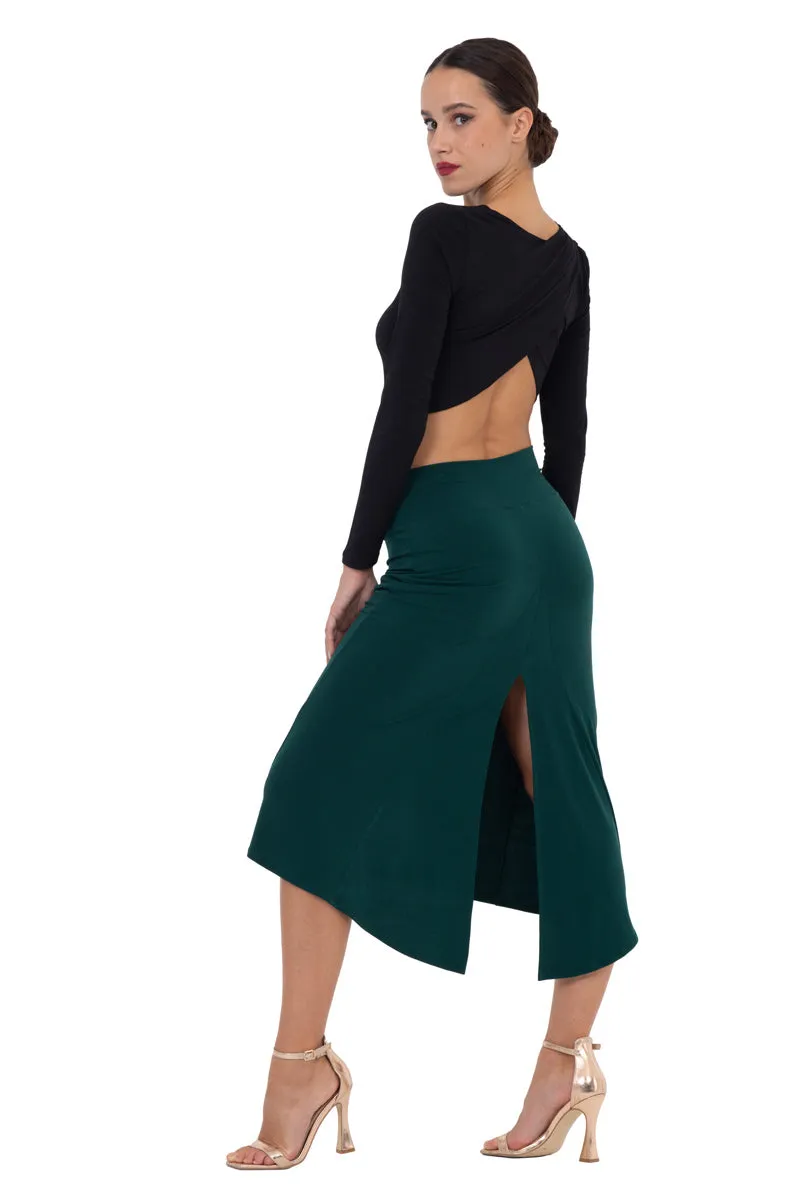 Tango Skirt With Center Back Slit