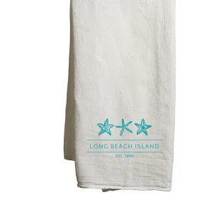 Tea Towels Starfish Teal