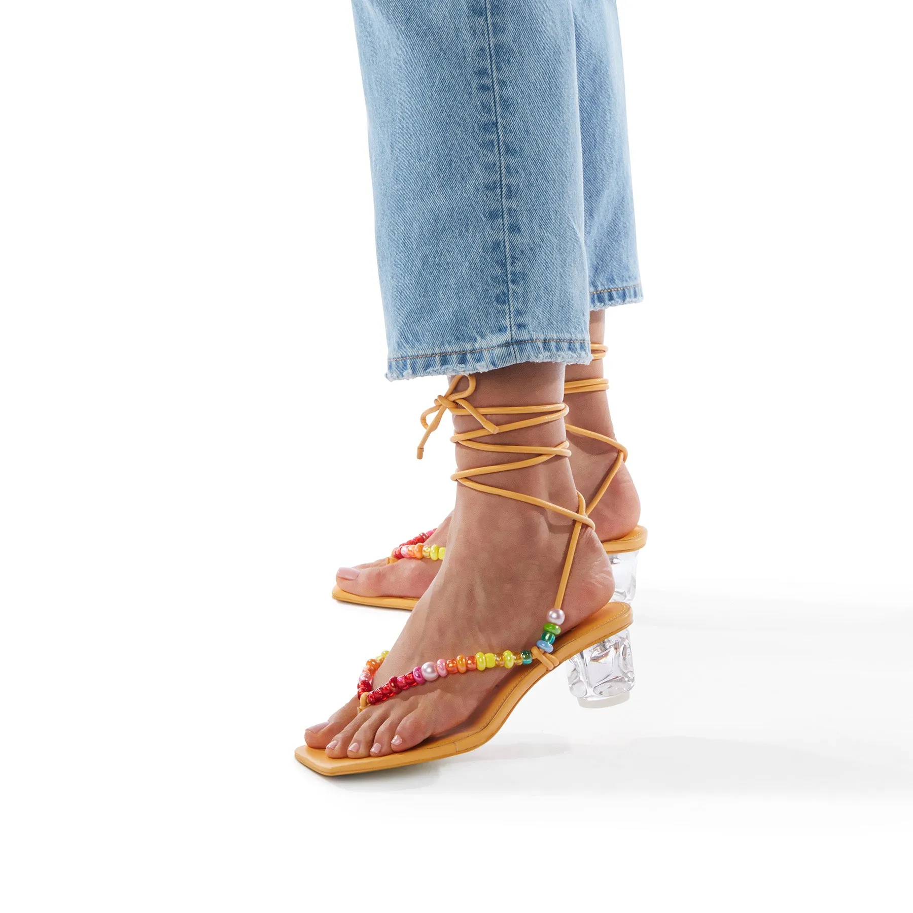 The Cubie Bead Sandal