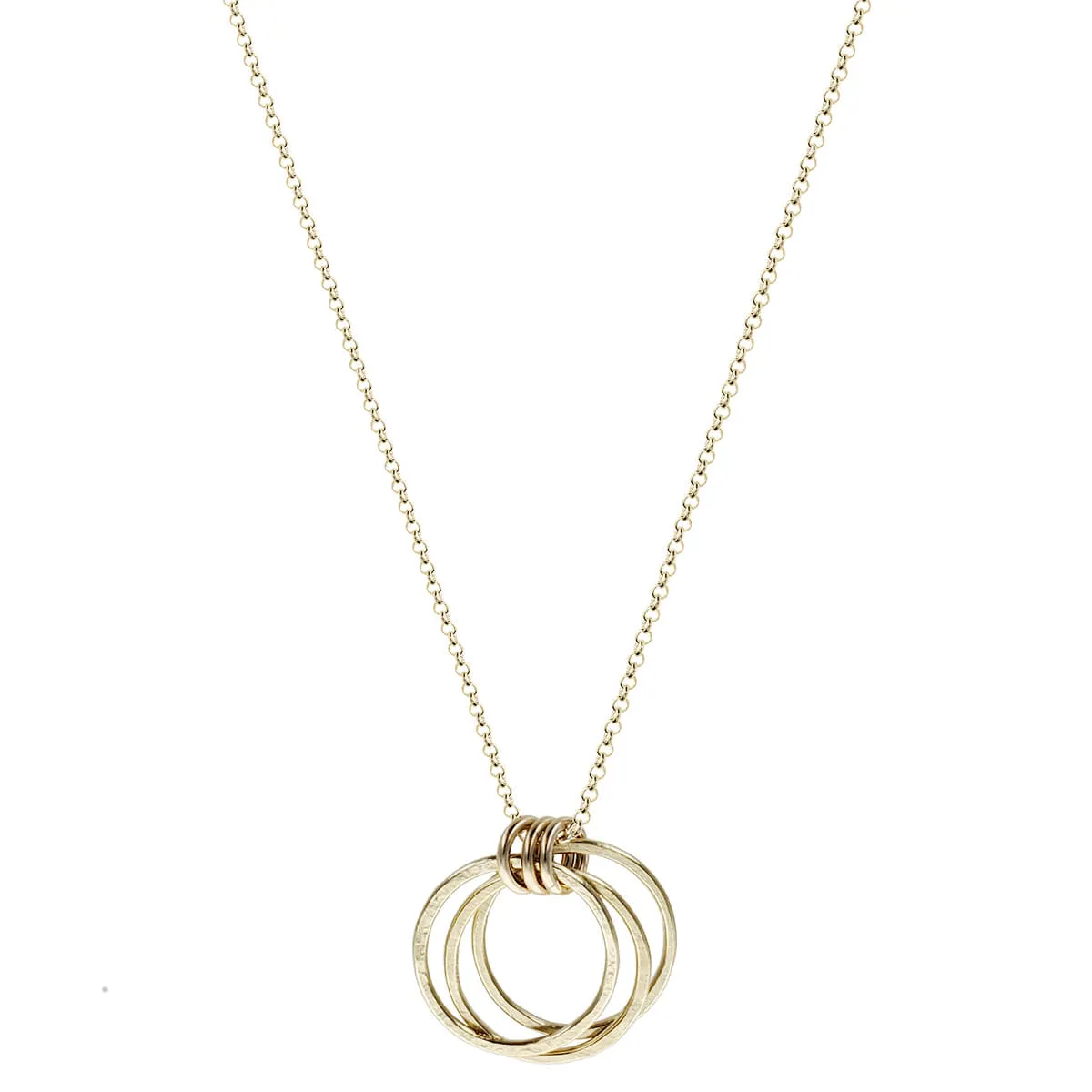 Three Loving Sisters Gold Necklace By Live Well